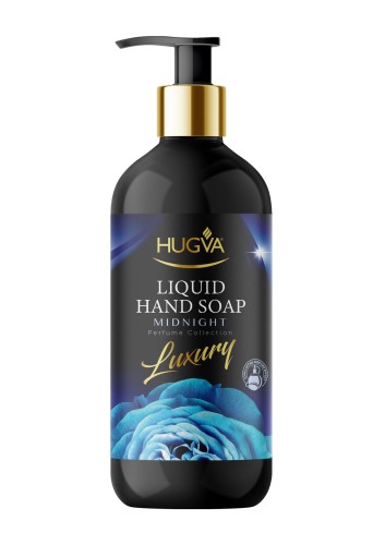 HUGVA MYDŁO ORIENTALNE PERFUMOWANE W PŁYNIE 500 ML MIDNIGHT