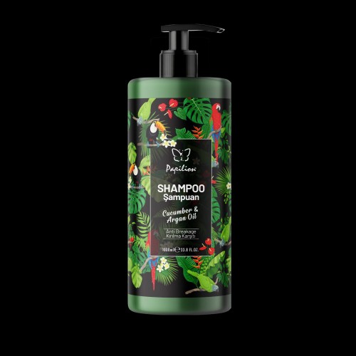 PAPILION SHAMPOO 1000 ML CUCUMBER-SZAMPON OGÓREK,OLEJ ARGANOWY