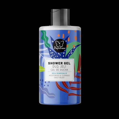 PAPILION SHOWER GEL 400 ML SEA MINERALS-ŻEL POD PRYSZNIC OCEAN MINERAŁY