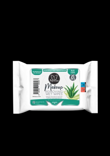 PAPILION MAKE UP 20 PCS ALOE VERA-CHUSTECZKİ NAWİLŻANE DO DEMAKİJAŻU ALOES