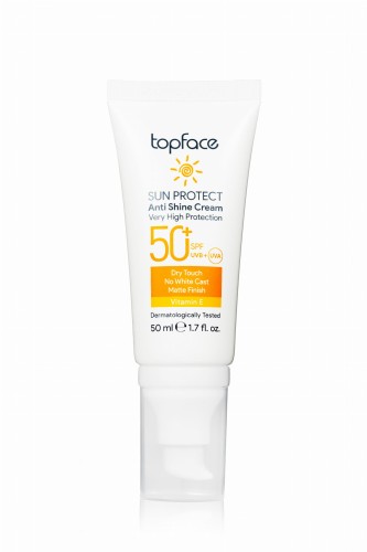 Topface Anti Shine 50+ Spf-Krem do opalania spf 50