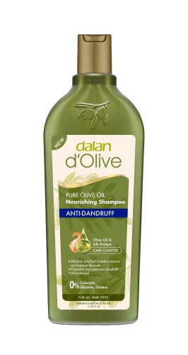 DALAN SZAMPON PRZECIWŁUPIEŻOWY Z OLIWĄ Z OLIWEK I PROTEINAMI JEDWABIU 400ML