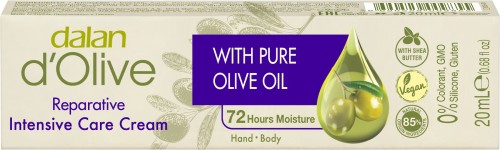 DALAN KREM DO CIAŁA Z OLIWĄ Z OLIWEK 20ML – INTENSYWNE NAWILŻENIE 48H