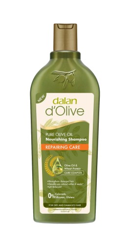 DALAN SZAMPON REGENERUJĄCY Z OLIWĄ Z OLIWEK I PROTEINĄ PSZENICY 400ML