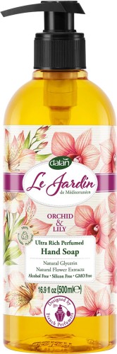 DALAN LE JARDIN PERFUMOWANE MYDŁO W PŁYNIE ORCHIDEA & LILIA 500ML