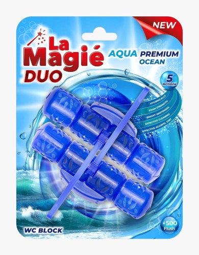 La Magié DUO – kostki do WC 2x40g Ocean