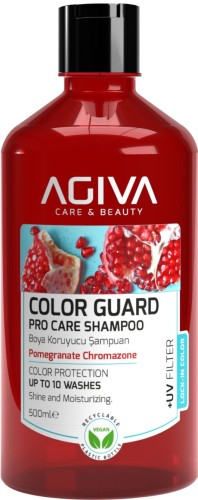 AGIVA Szampon ochronny do włosów farbowanych 500 ml