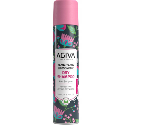 AGIVA Suchy Szampon Ylang Ylang z Liposomalną Witaminą C 200 ml