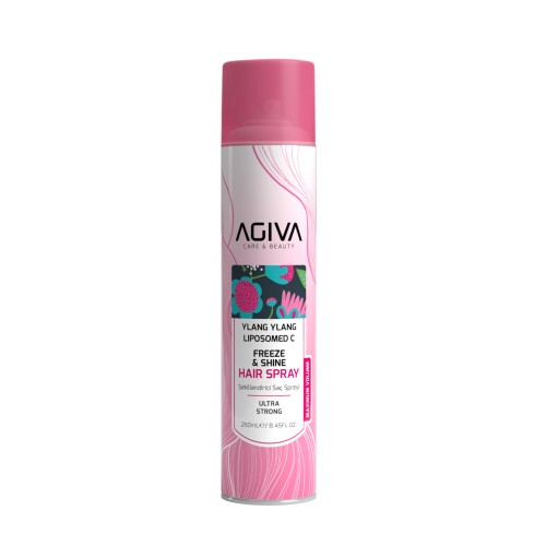 AGIVA Lakier do Włosów Ylang Ylang z Liposomalną Witaminą C 250 ml