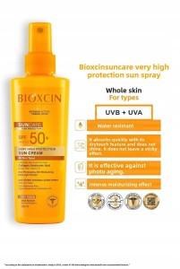 Bioxcin Sun Care Spray Ochronny do Opalania SPF 50+ 