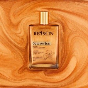 Bioxcin Gold on Skin Suchy Olejek Rozświetlający 