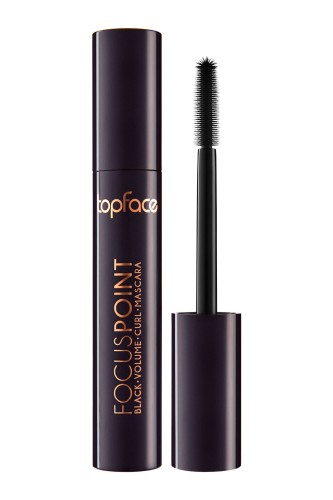 Focus Point Black Volume Curl Mascara - Tusz do rzęs wydłużający i podkręcający