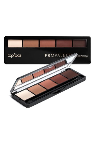 Topface Pro Palette Eyeshadow- Cienie do powiek paleta 018