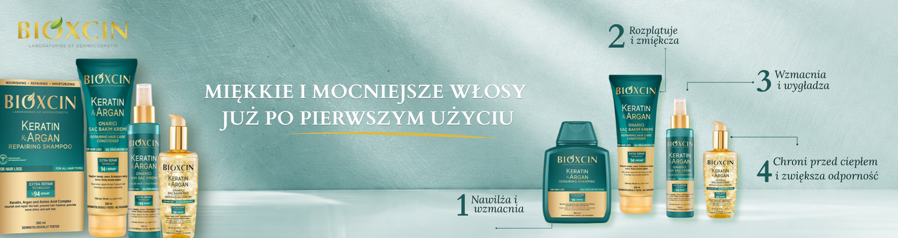 baner bioxcin zielony